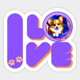 Cute Corgis Sticker